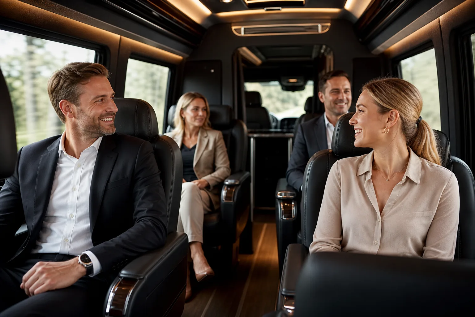 Sprinter vans with driver